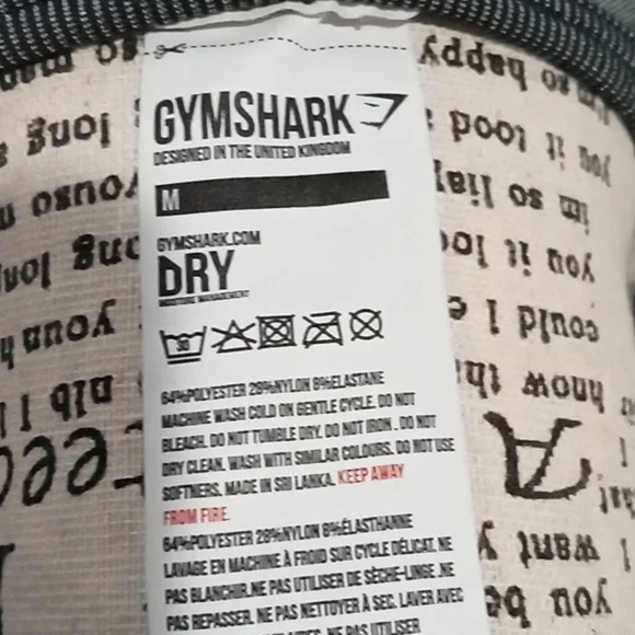 ๐๐ฅ๐ฅ๐ฅNWOT gym shark women's activew9ear crop top๐๐ฅ๐ฅ๐ฅ - Picture 8 of 9